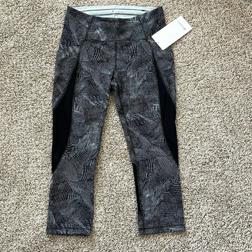 Run Off Route MR Crop 21” Velocity Mesh Island Mist Black/Black W6BI1S